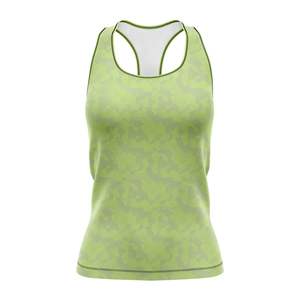 Camisetas sin mangas con estampado personalizado para mujer, camisetas sin mangas de secado rápido que absorben la humedad, ropa deportiva de sublimación para gimnasio y Fitness - Product Image 2