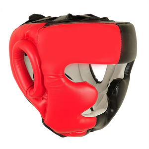 หมวกป้องกันศีรษะสำหรับฝึกซ้อมมวยแบบมืออาชีพ ยูนิเซ็กซ์ คุณภาพสูง ผลิตจากหนัง PU สำหรับศิลปะการต่อสู้ ป้องกันศีรษะ  รับสกรีนโลโก้ตามสั่ง - Product Image 6