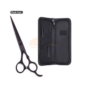 Kit de ciseaux de barbier professionnels de haute qualité pour droitiers, en acier inoxydable japonais J2, ciseaux de salon et ciseaux à effiler, lot de 2 pièces - Product Image 5