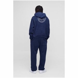 Survêtement à Capuche Oversized Boxy Man Wash Bleu - Product Image 2