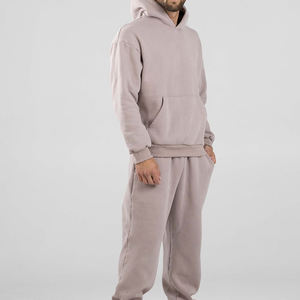 เสื้อฮู้ดผ้าฝ้ายออร์แกนิกมีกระเป๋าแบบกำหนดเองสำหรับผู้ชายเสื้อมีฮู้ดแบบสวมหัวมีฮู้ดแบบยั่งยืน - Product Image 2