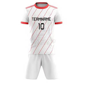Venta Directa de Fábrica, Precio Razonable, Uniforme de Entrenamiento de Fútbol para Hombre, Color Personalizado, Manga Corta, Impreso, Secado Rápido, Ligero - Product Image 4