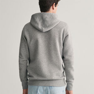 Sudaderas con capucha de lana regular para hombre de alta calidad, chaqueta térmica de invierno de manga larga, logotipo impreso personalizado, sudaderas con capucha sólidas con cordones - Product Image 6