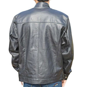 Veste en cuir pour hommes fabriquée au Pakistan Veste en cuir à la mode Meilleur prix Veste en cuir à capuche de qualité personnalisée - Product Image 5