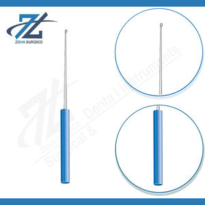Cureta Ósea Sypert Manual, Mango de Acetal Azul Suregrip, 380 mm de Longitud, 3 mm de Ancho, Acero Inoxidable Quirúrgico, Certificación CE - Product Image 3