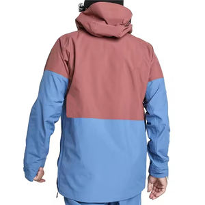 Conjunto de Chaqueta y Pantalones de Esquí Impermeables con Diseño de Panel 2025, Ropa de Esquí Personalizada al por Mayor, Doble Capa, Interior Desmontable con Cremallera - Product Image 6