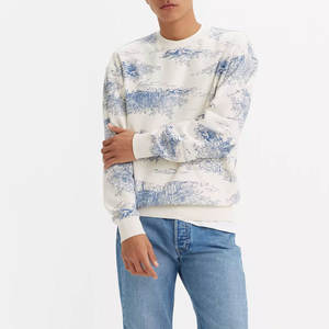 Sudadera de hombre de alta calidad 100% algodón secado rápido manga larga cuello redondo superventas sudadera de hombre - Product Image 1