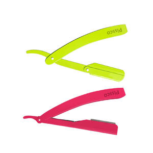 Navaja de Afeitar Recta Manual de Acero Inoxidable de Alta Calidad, Mango de Acero Inoxidable, Navaja de Afeitar Plegable Recta, 1 Pieza - Product Image 3