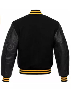 2025 hommes veste universitaire élégant coupe athlétique chaud confortable vêtements d'extérieur idéal CollegeBaseballjacket pour hommes - Product Image 2