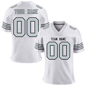 Custom Made American <b>Football</b> Jersey Custom Polyester Cropped <b>Retro</b> Jersey Oversized American Mesh Jersey <b>Football</b> - Product Image 6