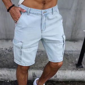 Tendance HSI 2026, Streetwear d'été personnalisé, Qualité supérieure, Denim délavé à l'acide avec strass, Fabriqué au Pakistan - Product Image 6