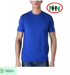 เสื้อยืดแขนสั้นสำหรับผู้ชายผ้าคอตตอน100% ลำลองผ้าไหมสีฟ้าพิมพ์ลายไซส์ใหญ่พิเศษ - Product Image 5