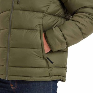 Veste d'hiver matelassée pour homme de qualité supérieure, à capuche, col montant, imprimée, pour l'extérieur, avec un design rembourré coupe-vent pour adultes - Product Image 5