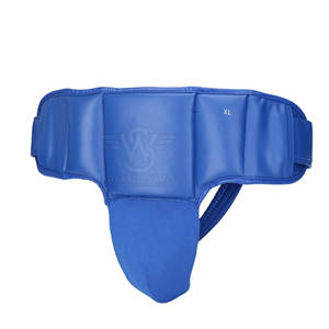 Cheap Price High New Design Lightweight Eco-Friendly <b>Groin</b> <b>Guard</b> Custom Logo PU Leather Heavy Duty for Boxing <b>MMA</b> Training - Product Image 4