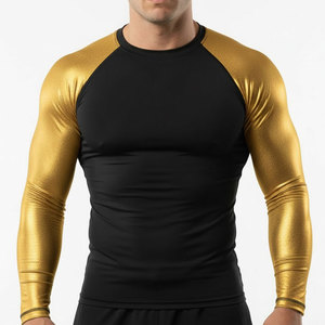 MMA BJJ Rash Guard Long Sleeve Sublimation Printed Design Wholesale Bulk Order - Product Image 1