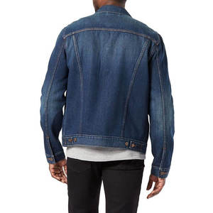 High Street Painted Mens Jean Jacket Venta al por mayor Custom Made Mens and Womens Jeans Jackets - Product Image 6