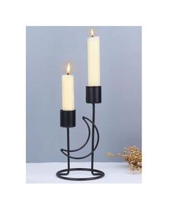 Juego de 5 portavelas de Interior de color negro Portavelas de diferentes tamaños de primera calidad del mejor exportador de la India - Product Image 6