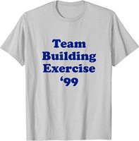 T-shirt en denim 100 % coton style simple pour hommes et femmes, léger, respirant, écologique, avec logo personnalisé pour team building