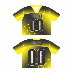 Fabricant de t-shirts en maille Boxy surdimensionnés pour hommes, vêtements de rue respirants pour le football américain Plus - Product Image 2