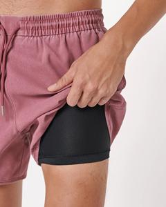 <b>Men's</b> Casual Eco-Friendly Board <b>Shorts</b> 100% Polyester Printed Beach Swim Trunks with Personalized Logo Summer Style - Product Image 5