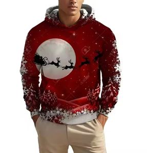Wholesale 100% High Quality Custom Made Oversized Hooded <b>Men's</b> <b>Hoodies</b> & Sweatshirts <b>Christmas</b> Street Wear <b>Men</b>`s <b>Hoodies</b> - Product Image 4
