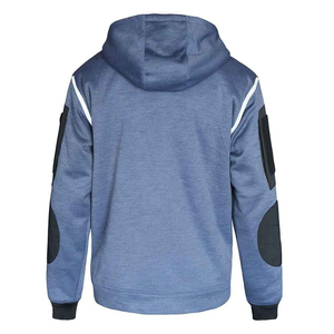 2025 vente en gros de haute qualité hommes 100% coton hiver Streetwear sweats à capuche conception personnalisée avec fermeture éclair complète service OEM à bas prix - Product Image 2