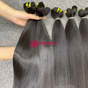 Os droit brut faisceaux soyeux vague droite toutes couleurs toutes tailles pleine cuticule alignée vietnamien humain Super Double dessiné - Product Image 6