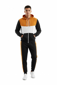 Conjunto Deportivo Informal de Dos Piezas para Hombre, Estilo Urbano, con Capucha, para Invierno, Estilo Hip Hop, Transpirable, para Correr, Entrenar, OEM - Product Image 6