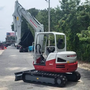 รถขุดตีนตะขาบ Takeuchi TB260 มือสอง ลดราคาพิเศษ 6 ตัน ชั่วโมงการใช้งานต่ำ เครื่องยนต์ญี่ปุ่น มอเตอร์ไฮดรอลิก MOOG แบริ่งคุณภาพสูง กำลังขุดสูง - Product Image 1