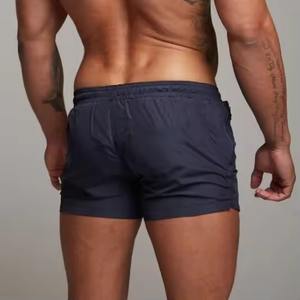 Pantalones Cortos Deportivos de Spandex Personalizados de Moda al por Mayor, Pantalones Cortos Deportivos de Malla para Gimnasio para Hombre, Tela Personalizada, Varios Colores, Pantalones Cortos Deportivos para Hombre - Product Image 3