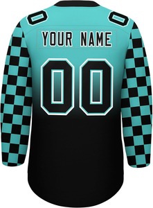 Logo personnalisé OEM Impression par sublimation Tissu à séchage rapide respirant de gros Maillot de hockey sur glace haute performance Uniforme d'équipe - Product Image 5