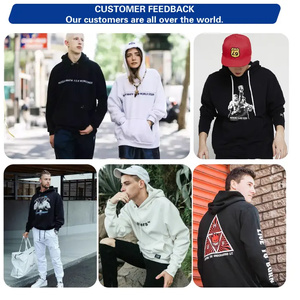 Sweat-shirts à capuche en coton ouaté avec fermeture à glissière pour hommes sweats à capuche d'hiver au design personnalisé - Product Image 6