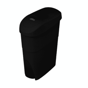 Contenedor Higiene Femenina Con Pedal 15L Negro. 1 Unidad - Product Image 2