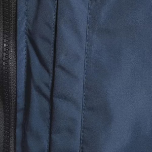 Men's Navy Blue Bomber <b>Jacket</b> Solid Color Zipper Closure Casual <b>Mandarin</b> <b>Collar</b> Viscose/Polyester Material Winter Wear Windproof - Product Image 6