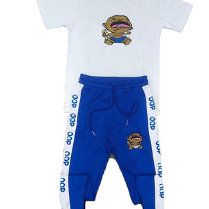 Survêtement d'été pour hommes, survêtement personnalisé 2 pièces, survêtement pour femmes, t-shirt à manches courtes et pantalon, ensemble de t-shirt de jogging, vente à chaud - Product Image 2