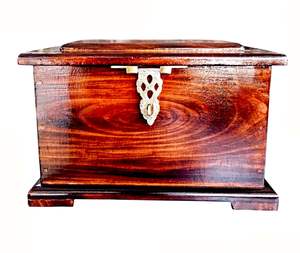 Caja Organizadora de Joyas de Madera Hecha a Mano y Personalizable con Superficie Pulida Suave para Mesas de Tocador Sofisticadas - Product Image 4