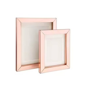 <b>Glass</b> <b>photo</b> <b>frame</b> gold finished offers a classy and refined look ideal for modern and traditional interiors - Product Image 5