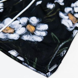 Pantalones cortos ligeros para hombre, estilo callejero, atléticos, para correr, entrenamiento, malla, playa, verano, estampado gráfico, personalizable, teñido liso - Product Image 5