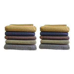 Venta caliente multiusos sólido liso suave manta acogedora 100% algodón calamidad Manta - Product Image 3