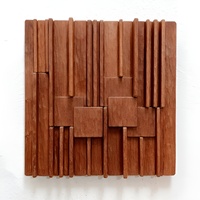 Décoration murale en bois moderne personnalisée, encadrée, idéale pour le bureau et la maison, aspect naturel, vente chaude
