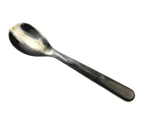 Ensemble de couverts en corne, meilleurs outils de coqs, cuillère épandeur, meilleure vaisselle, conception de finition personnalisée disponible - Product Image 6