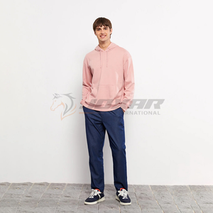 เสื้อฮู้ดผ้าฝ้าย100% แบบสวมหัวมีฮู้ดพิมพ์โลโก้ได้ตามต้องการสำหรับผู้ชายฤดูหนาว - Product Image 2