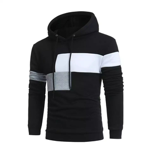 Wholesale Breathable <b>Pullover</b> French Terry Hoodie Drop Shoulder Thermal Heavy Oversized <b>Men</b> Hoodies 100% Cotton Hoodies - Product Image 1