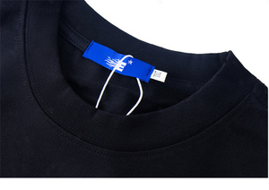 2024 camiseta de serigrafía personalizada 250 Gsm algodón de gran tamaño Boxy camiseta para hombres - Product Image 2