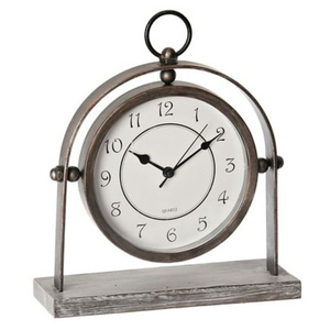 Modern Roman Numerical Metal Hanging <b>Clock</b> With Circular Frame White Powder Coating Finishing Rounded <b>Clock</b> - Product Image 6