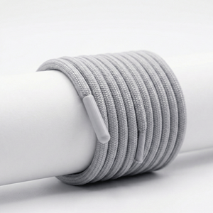 Eco-Friendly Custom Logo Garment Drawcord High Tenacity <b>Braided</b> 3 Strand Twisted Apparel <b>Cord</b> - Product Image 1