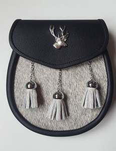 Eoin Winston Sports Style Européen Américain Pochette Sporran à motif Nœud Celtique avec détails de chaîne en argent pour toutes les saisons - Product Image 3