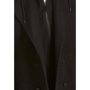 Cappotto Invernale American Rag da Uomo, Modello Miles in Lana, Lungo con Bottoni Decorativi, in Cashmere Nero, Taglia Media - Product Image 3