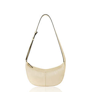 Sac à bandoulière en cuir véritable italien à large sangle - PM685 - Product Image 3