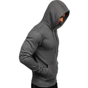 Sudaderas con Capucha de Primera Calidad para Hombre, Corte Regular, Estilo Hip Hop, Hombros Caídos, 100% Algodón, Bordadas - Product Image 3
